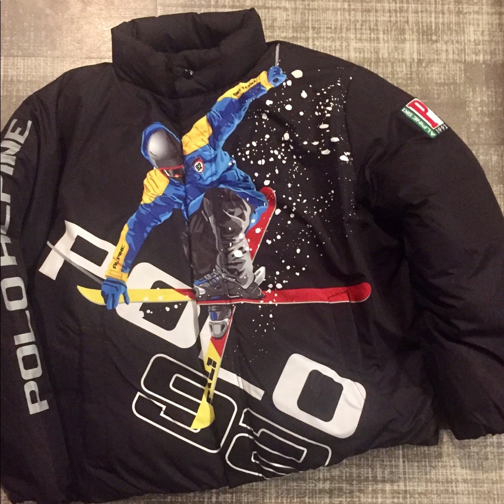 Polo alpine ski jacket